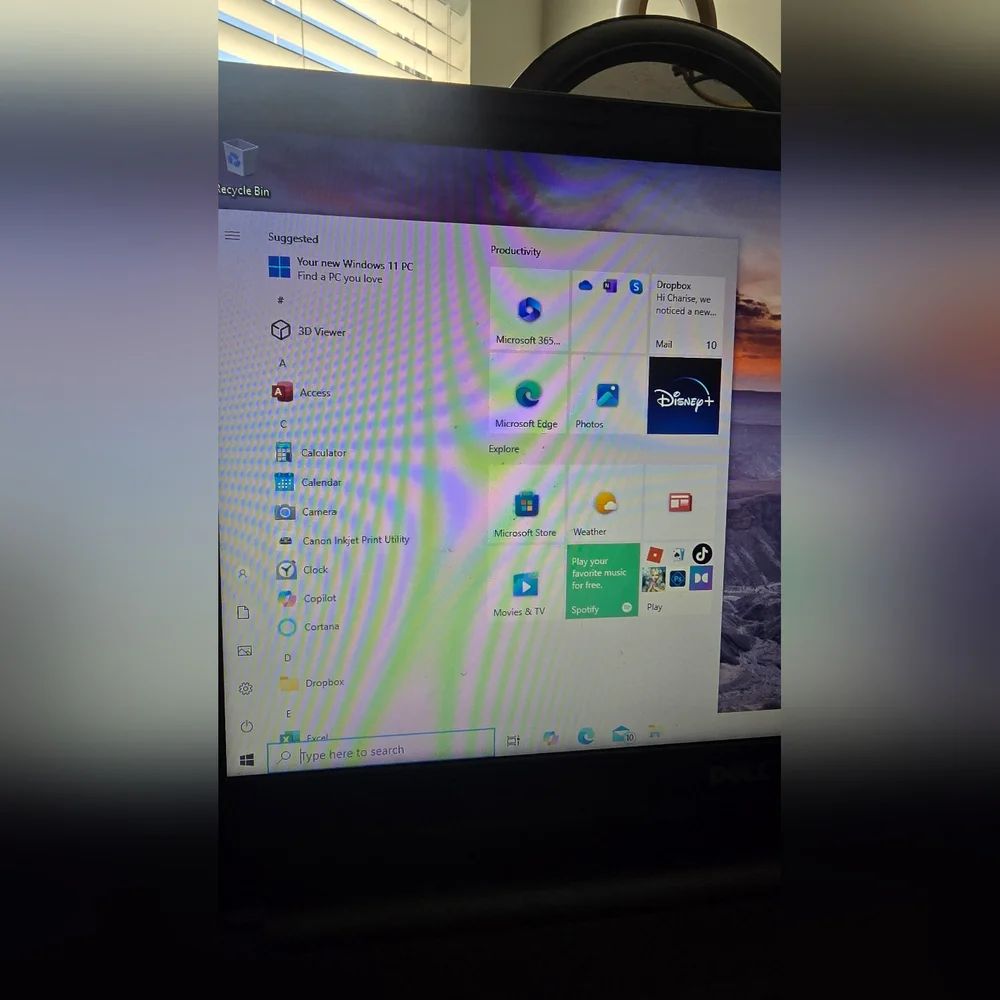 2017 Dell Inspiron 15.6 LED Backlit HD Laptop Intel Dual Core i3-7100U 2.4 GHz
